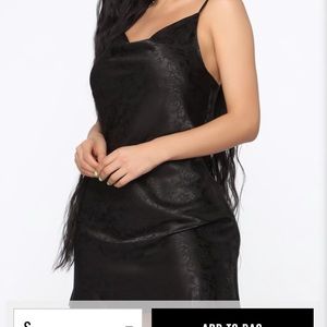 Brand new Fashion nova black dress